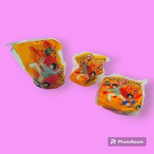 Vintage 2002 Jackie Chan Adventures Wendy's Kid's Meal Toys Set